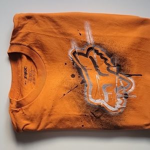 Fox Men's XL t-shirt in orange